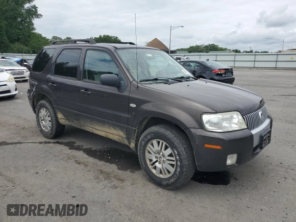 2007 Mercury Mariner Luxury with VIN 4M2YU91137KJ11539, listed as a Copart auction lot 64846175 with 139,488 mi miles and Salvage title. Bid and sale history available at DreamBid. Image 4.