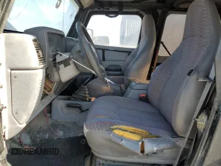 1998 Jeep Wrangler Sport with VIN 1J4FY19S1WP757593, listed as a Copart auction lot 52382945 with 230,086 mi miles and Salvage Title. Bid and sale history available at carsss.com. Image 7.