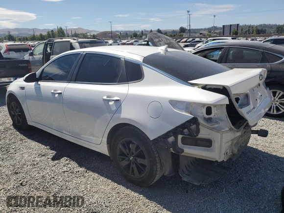 2016 Kia Optima LX with VIN KNAGT4L34G5072638, listed as a Copart auction lot 63792395 with 113,610 mi miles and Salvage title. Bid and sale history available at DreamBid. Image 2.