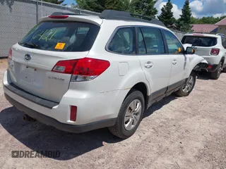 2012 Subaru Outback 2.5i with VIN 4S4BRCAC3C3287809, listed as a IAAI auction lot 42626421 with Not provided miles and . Bid and sale history available at DreamBid. Image 4.