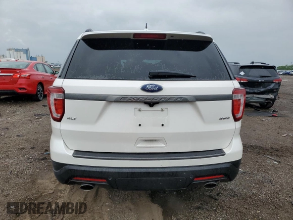 2018 Ford Explorer XLT z VIN 1FM5K8D80JGA32076, wystawiony jako Copart lot #56752255 z przebiegiem 79 947 mil mil oraz Szkoda całkowita • Salvage title. Historia ofert i sprzedaży dostępna na DreamBid. Obrazek 6.