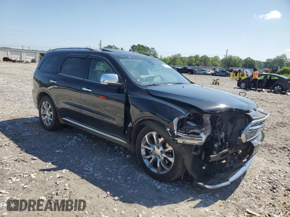 2018 Dodge Durango Citadel with VIN 1C4SDHETXJC460992, listed as a Copart auction lot 56358135 with 116,541 mi miles and Salvage title. Bid and sale history available at DreamBid. Image 4.