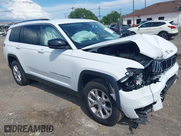 2022 Jeep Grand Cherokee Limited with VIN 1C4RJKBG7N8555451, listed as a IAAI auction lot 42670111 with 51,520 mi miles and . Bid and sale history available at DreamBid. Image 1.