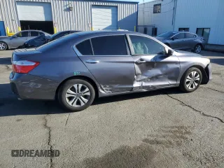 2015 Honda Accord Sedan LX with VIN 1HGCR2F36FA152188, listed as a Copart auction lot 49317205 with 192,583 mi miles and Salvage Title. Bid and sale history available at carsss.com. Image 3.