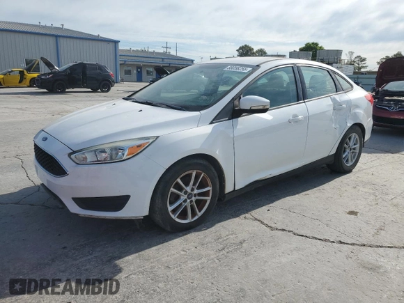 2015 Ford Focus SE with VIN 1FADP3F2XFL220072, listed as a Copart auction lot 58058255 with 128,871 mi miles and Clean title. Bid and sale history available at DreamBid. Image 1.
