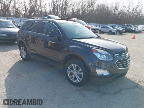 2016 Chevrolet Equinox LT with VIN 2GNALCEK8G6273462, listed as a IAAI auction lot 41772539 with 100,348 mi miles and . Bid and sale history available at carsss.com. Image 1.