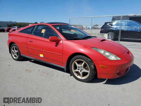 2001 Toyota Celica GTS z VIN JTDDY32T910051985, wystawiony jako Copart lot #77698054 z przebiegiem 158 140 mil mil oraz Szkoda całkowita • Salvage title. Historia ofert i sprzedaży dostępna na DreamBid. Obrazek 4.