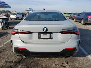 2024 BMW 4 Series M440i with VIN WBA83AP08RCR57765, listed as a Copart auction lot 82054114 with 4,137 mi miles and Salvage Title. Bid and sale history available at carsss.com. Image 6.