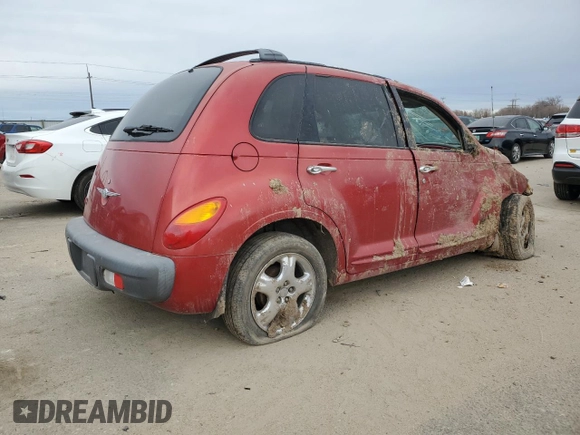 2001 Chrysler PT Cruiser with VIN 3C4FY4BB91T290624, listed as a Copart auction lot 48567035 with 0 mi miles and Salvage Title. Bid and sale history available at carsss.com. Image 3.