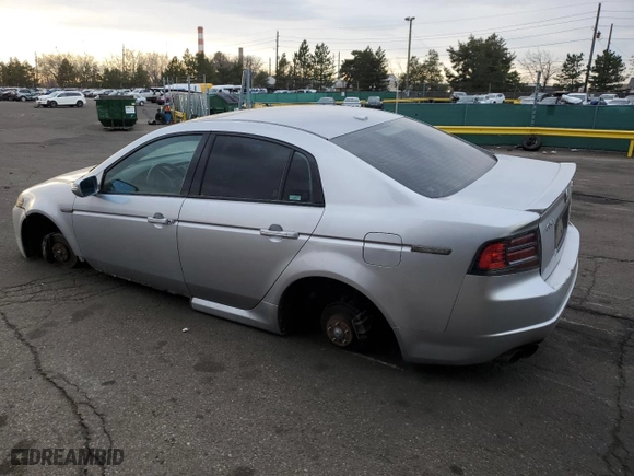 2007 Acura TL Type-S with VIN 19UUA76507A001259, listed as a Copart auction lot 51116585 with 0 mi miles and Clean Title. Bid and sale history available at carsss.com. Image 2.