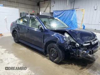 2013 Subaru Legacy 2.5i with VIN 4S3BMAA60D1026362, listed as a Copart auction lot 52607685 with Not provided miles and Salvage title. Bid and sale history available at DreamBid. Image 4.