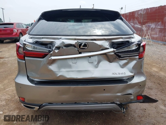 2022 Lexus RX 350 with VIN 2T2HZMAA5NC227037, listed as a IAAI auction lot 42214926 with 44,692 mi miles and . Bid and sale history available at DreamBid. Image 6.