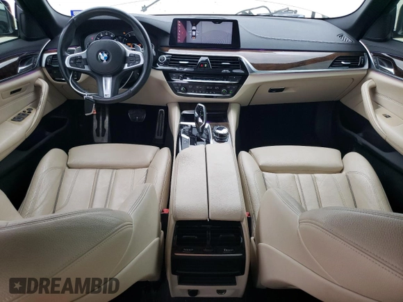 2018 BMW 5 Series 540i with VIN WBAJE5C52JWA95427, listed as a Copart auction lot 50937615 with 48,775 mi miles and Salvage Title. Bid and sale history available at carsss.com. Image 8.