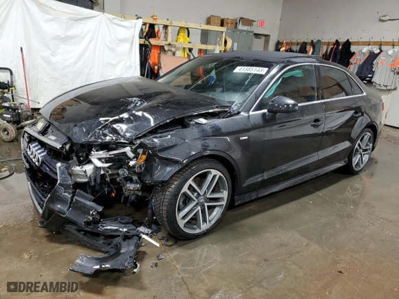 2017 Audi A3 Sedan Premium Plus with VIN WAUJ8GFF1H1015272, listed as a Copart auction lot 41385143 with 67,898 mi miles. Bid and sale history available at carsss.com. Image 1.