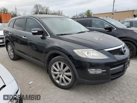 2009 Mazda CX-9 Touring with VIN JM3TB38V190164967, listed as a Copart auction lot 49181154 with 217,438 mi miles and Salvage Title. Bid and sale history available at carsss.com. Image 4.