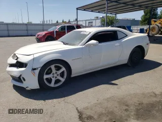 2015 Chevrolet Camaro LT z VIN 2G1FD1E35F9214822, wystawiony jako Copart lot #58603785 z przebiegiem 146 444 mil mil oraz Szkoda całkowita • Salvage title. Historia ofert i sprzedaży dostępna na DreamBid. Obrazek 1.
