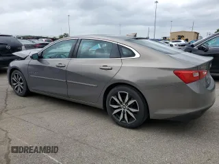 2018 Chevrolet Malibu LT with VIN 1G1ZD5ST1JF252315, listed as a Copart auction lot 57168245 with 75,350 mi miles and Salvage title. Bid and sale history available at DreamBid. Image 2.