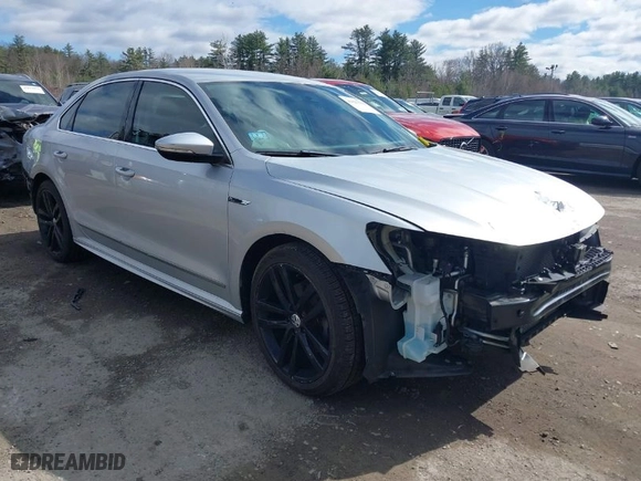 2017 Volkswagen Passat R-Line w/Comfort Pkg with VIN 1VWDT7A30HC048101, listed as a IAAI auction lot 41823508 with 53,681 mi miles. Bid and sale history available at carsss.com. Image 1.