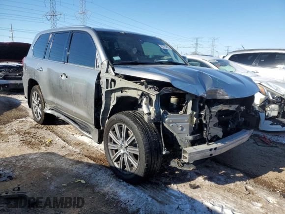 2016 Lexus LX 570 z VIN JTJHY7AXXG4202425, wystawiony jako Copart lot #45729455 z przebiegiem 156 666 mil mil oraz Szkoda całkowita • Salvage title. Historia ofert i sprzedaży dostępna na DreamBid. Obrazek 4.
