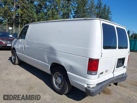 2005 Ford Econoline Cargo with VIN 1FTRE14W75HA86011, listed as a IAAI auction lot 42649719 with 176,639 mi miles and . Bid and sale history available at DreamBid. Image 3.