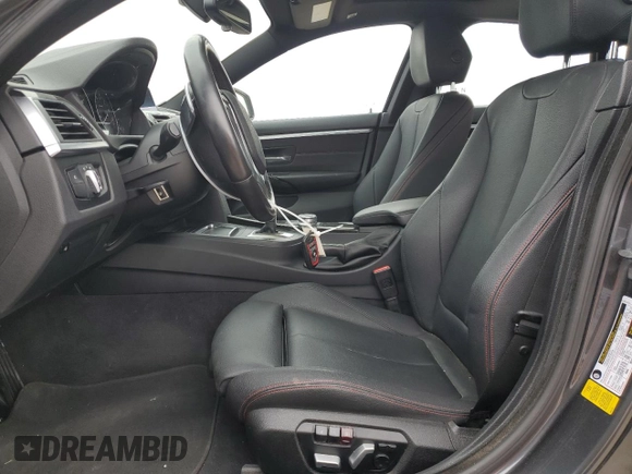 2018 BMW 4 Series 440i with VIN WBA4J5C53JBF07516, listed as a Copart auction lot 86118784 with 154,460 mi miles and Salvage Title. Bid and sale history available at DreamBid. Image 7.