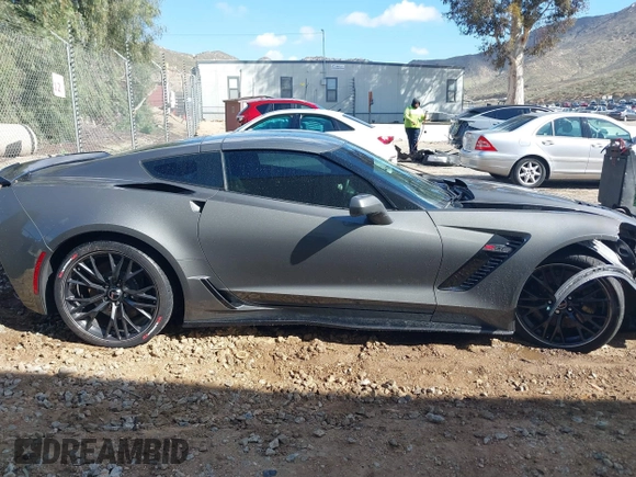2016 Chevrolet Corvette Z06 1LZ with VIN 1G1YN2D6XG5606247, listed as a IAAI auction lot 41685364 with 23,742 mi miles. Bid and sale history available at carsss.com. Image 13.