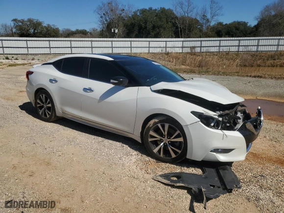 2018 Nissan Maxima SV with VIN 1N4AA6AP4JC394513, listed as a Copart auction lot 46120495 with 0 mi miles and Salvage Title. Bid and sale history available at carsss.com. Image 4.