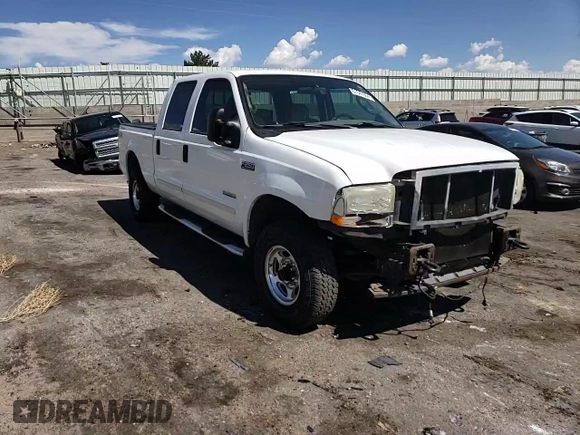 2003 Ford Super Duty F-250 XL with VIN 1FTNW21PX3EC12326, listed as a Copart auction lot 61341664 with 172,113 mi miles and Salvage Title. Bid and sale history available at carsss.com. Image 10.