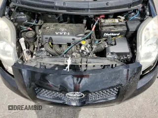 2007 Toyota Yaris with VIN JTDJT923775124464, listed as a Copart auction lot 51673915 with 159,917 mi miles and Salvage Title. Bid and sale history available at carsss.com. Image 11.