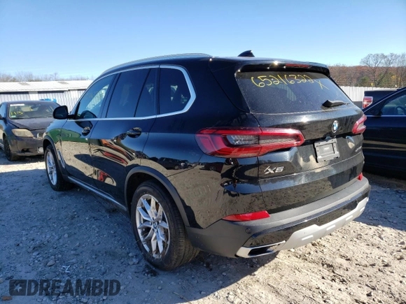 2019 BMW X5 xDrive40i with VIN 5UXCR6C56KLL25927, listed as a Copart auction lot 65216322 with 0 mi miles. Bid and sale history available at carsss.com. Image 3.