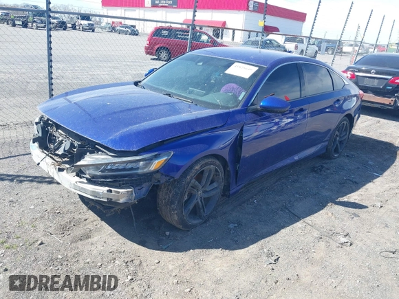 2019 Honda Accord Sedan Sport 1.5T with VIN 1HGCV1F35KA123698, listed as a IAAI auction lot 41825649 with 122,695 mi miles. Bid and sale history available at carsss.com. Image 19.