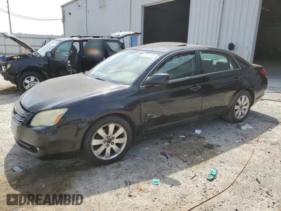 2007 Toyota Avalon XL with VIN 4T1BK36B57U239670, listed as a Copart auction lot 54061195 with 0 mi miles and Salvage Title. Bid and sale history available at carsss.com. Image 1.