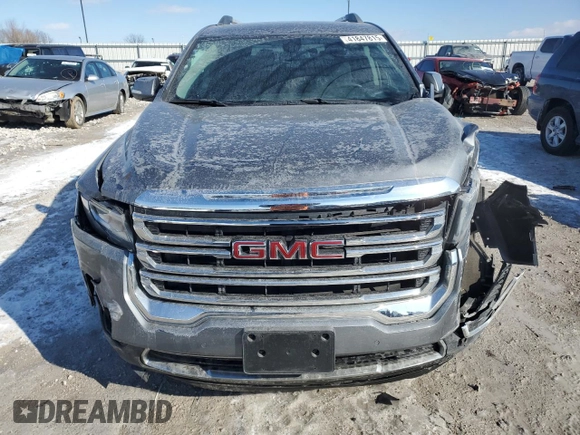 2021 GMC Acadia SLE with VIN 1GKKNRLS0MZ199312, listed as a Copart auction lot 41847815 with 36,960 mi miles and Salvage Title. Bid and sale history available at carsss.com. Image 5.