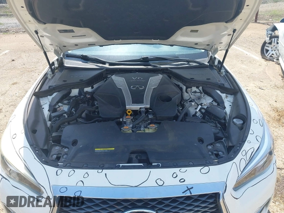 2018 Infiniti Q50 Luxe with VIN JN1EV7AP7JM352520, listed as a IAAI auction lot 42427317 with 73,717 mi miles and . Bid and sale history available at DreamBid. Image 10.
