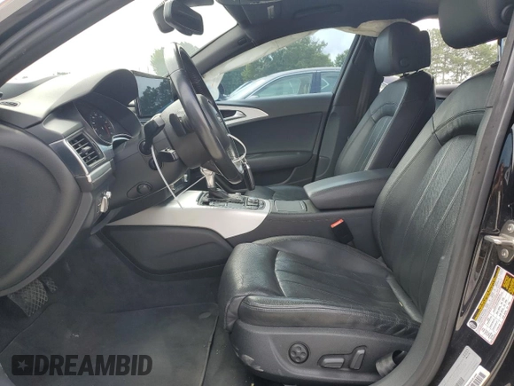 2012 Audi A6 Prestige with VIN WAUJGAFC2CN090358, listed as a Copart auction lot 59486925 with 159,885 mi miles and Salvage title. Bid and sale history available at DreamBid. Image 7.