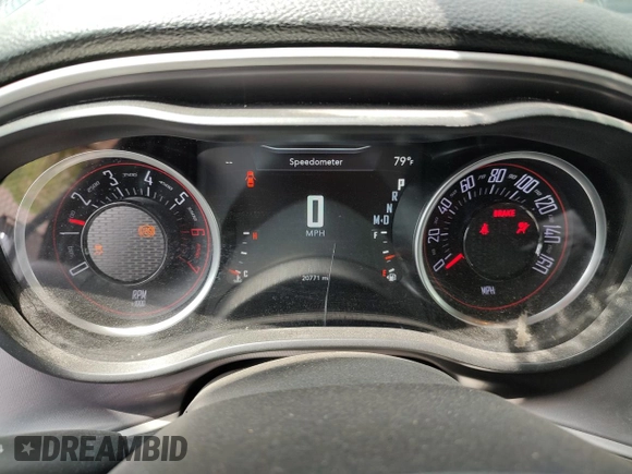 2019 Dodge Challenger R/T z VIN 2C3CDZBT8KH524707, wystawiony jako Copart lot #59381215 z przebiegiem 20 771 mil mil oraz Szkoda całkowita • Salvage title. Historia ofert i sprzedaży dostępna na DreamBid. Obrazek 8.