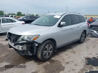 2018 Nissan Pathfinder SL with VIN 5N1DR2MN2JC602824, listed as a IAAI auction lot 42487986 with 127,955 mi miles and . Bid and sale history available at DreamBid. Image 2.