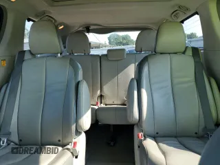 2013 Toyota Sienna XLE with VIN 5TDDK3DC5DS049425, listed as a Copart auction lot 62391555 with 108,594 mi miles and Salvage title. Bid and sale history available at DreamBid. Image 10.