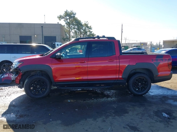 2021 Honda Ridgeline Sport with VIN 5FPYK3F10MB001758, listed as a IAAI auction lot 41397629 with 46,572 mi miles. Bid and sale history available at carsss.com. Image 15.