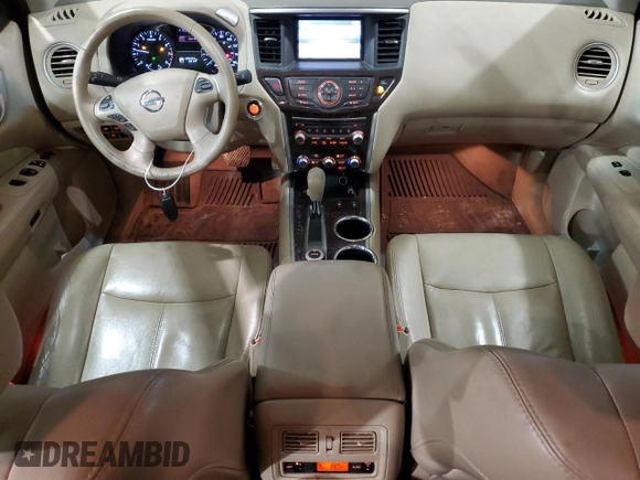 2014 Nissan Pathfinder SL with VIN 5N1AR2MM5EC621187, listed as a Copart auction lot 53476935 with 226,353 mi miles and Salvage Title. Bid and sale history available at carsss.com. Image 8.