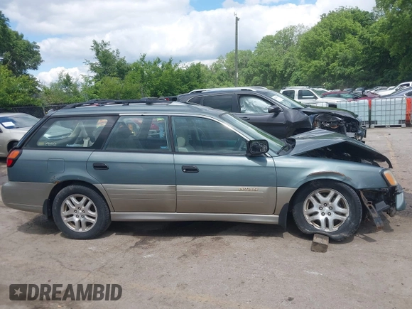 2002 Subaru Legacy Outback with VIN 4S3BH675427662602, listed as a IAAI auction lot 42354069 with 278,114 mi miles and . Bid and sale history available at DreamBid. Image 13.