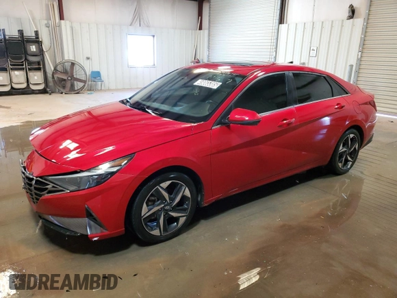 2021 Hyundai Elantra Limited with VIN 5NPLP4AG8MH035678, listed as a Copart auction lot 49065385 with 75,835 mi miles and Clean Title. Bid and sale history available at DreamBid. Image 1.