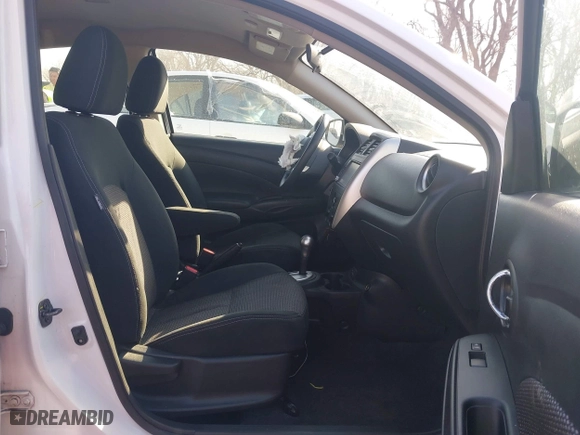 2019 Nissan Versa Sedan SV with VIN 3N1CN7AP0KL859312, listed as a IAAI auction lot 41774102 with 63,909 mi miles. Bid and sale history available at carsss.com. Image 5.
