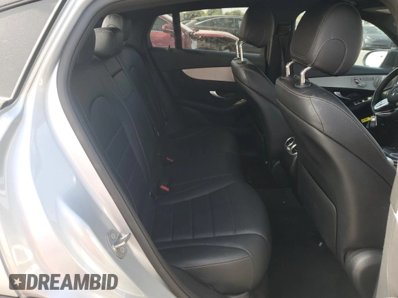 2021 Mercedes-Benz GLC 300 with VIN W1N0J8EB1MF874553, listed as a Copart auction lot 57517415 with 62,413 mi miles and Salvage title. Bid and sale history available at DreamBid. Image 11.
