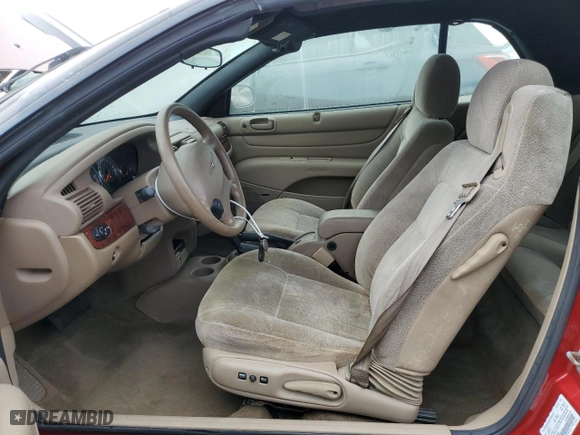 2002 Chrysler Sebring LX with VIN 1C3EL45X32N138927, listed as a Copart auction lot 75930324 with 47,350 mi miles and Non Repairable. Bid and sale history available at carsss.com. Image 7.