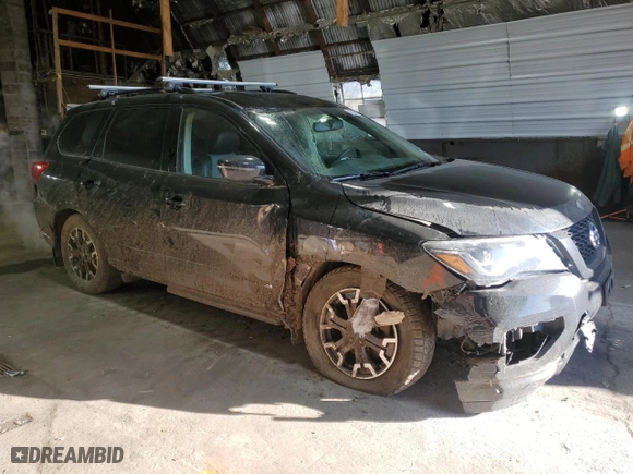 2020 Nissan Pathfinder SV with VIN 5N1DR2BM3LC648305, listed as a Copart auction lot 48295295 with 119,584 mi miles and Salvage Title. Bid and sale history available at carsss.com. Image 4.