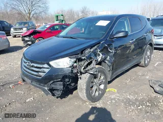 2013 Hyundai Santa Fe Sport with VIN 5XYZTDLB5DG089714, listed as a IAAI auction lot 41776719 with 185,212 mi miles. Bid and sale history available at carsss.com. Image 17.