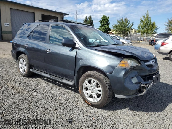 2006 Acura MDX Touring RES w/Navi with VIN 2HNYD18926H539024, listed as a Copart auction lot 67788334 with 178,099 mi miles and Salvage Title. Bid and sale history available at carsss.com. Image 4.