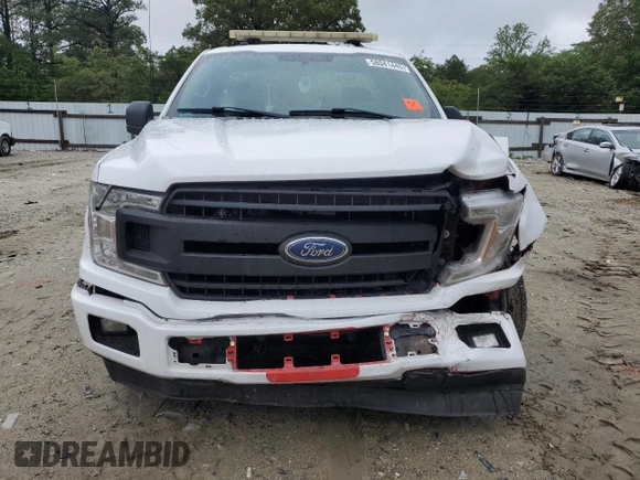 2018 Ford F-150 XL with VIN 1FTMF1C57JFB02794, listed as a Copart auction lot 58041445 with 279,074 mi miles and Salvage title. Bid and sale history available at DreamBid. Image 5.