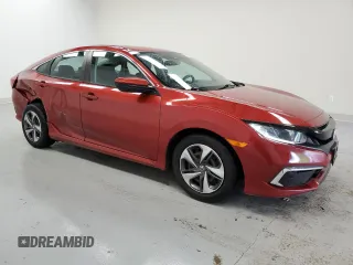 2020 Honda Civic LX z VIN 2HGFC2F66LH554489, wystawiony jako Copart lot #58268715 z przebiegiem 85 535 mil mil oraz Czysty tytuł • Clean title. Historia ofert i sprzedaży dostępna na DreamBid. Obrazek 4.